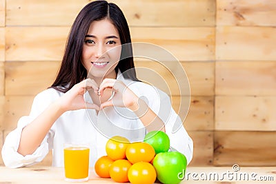 Portrait charming beautiful healthy woman. Attractive beautiful Stock Photo