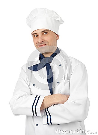 Portrait of a chef Stock Photo