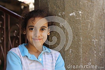 Happy young girl Editorial Stock Photo