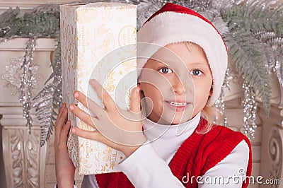 Portrait of happy smiling boy Stock Photo