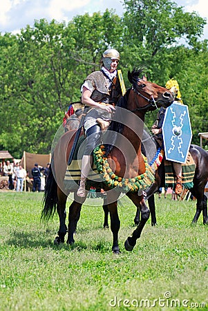 Portrait of a horse rider Editorial Stock Photo