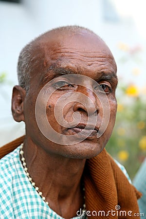 Portrait of Indian man Editorial Stock Photo