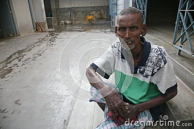 Portrait of Indian man Editorial Stock Photo