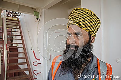 An Indian sikh Editorial Stock Photo