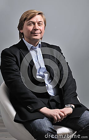 Portrait of the man Stock Photo