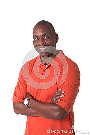 Portrait of an older man Stock Photo