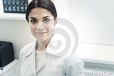 Portrait of a professional skillful doctor Stock Photo