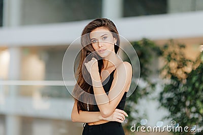 Portrait of a Russian girl Stock Photo