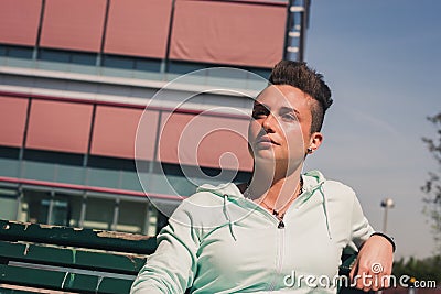 Portrait of a short hair girl Stock Photo