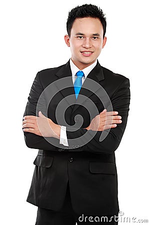 Portrait of a successful business man Stock Photo