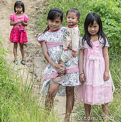 Portrait of Toraja People Editorial Stock Photo