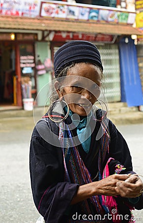 Portrait of a Vietnamese woman Editorial Stock Photo