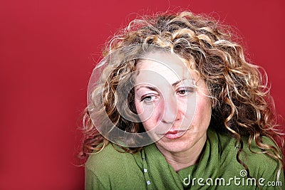 Portrait of a woman Stock Photo
