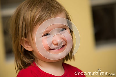 Cute smiling girl Stock Photo