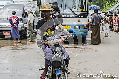 Portrait of a young man Editorial Stock Photo