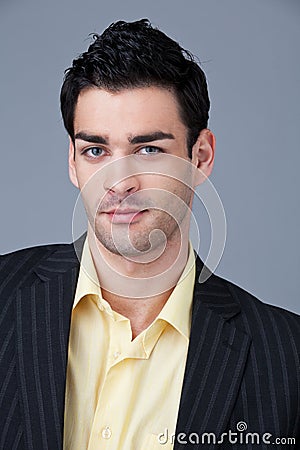 Portrait of young manager Stock Photo