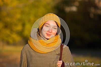 Portrait of young woman Stock Photo