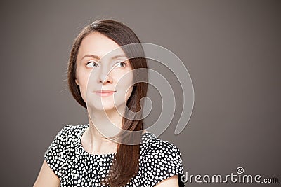 Portrait of a young woman Stock Photo