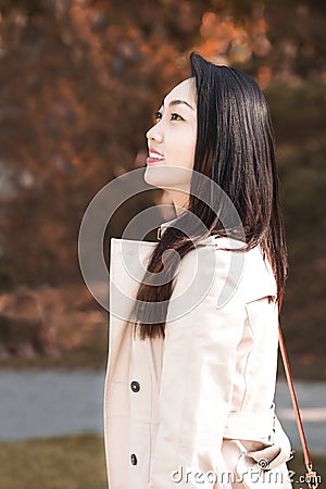 Portrit of beautiful girl Stock Photo
