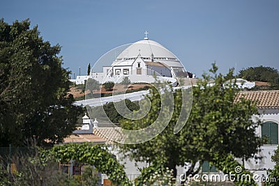 PORTUGAL ALGARVE LOULE CHRCH Stock Photo