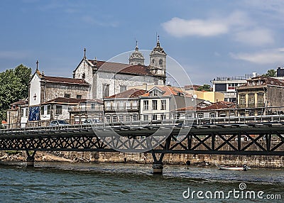 Portugal, Porto. Church of the Brotherhood of the Holy Souls and Bodies Stock Photo