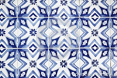 Portuguese tiles Stock Photo