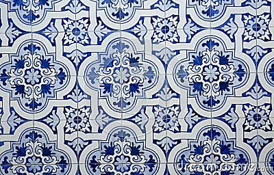 Portuguese tiles Stock Photo