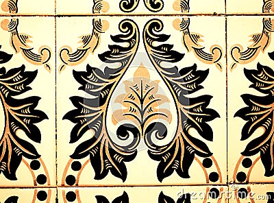 Portuguese tiles Stock Photo