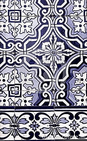 Portuguese tiles Stock Photo