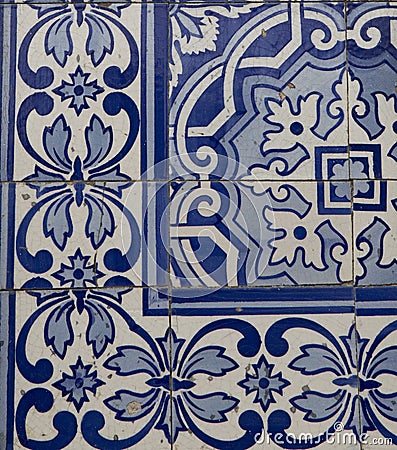 Portuguese tiles Stock Photo