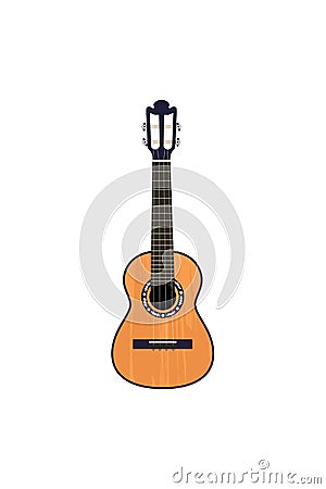 Portuguese Ukulele Vector Illustration