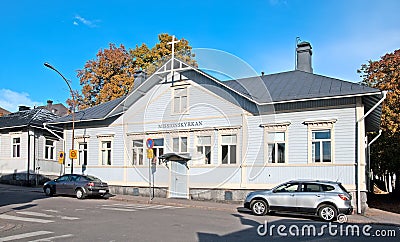 Porvoo. Finland. Mission Church Editorial Stock Photo