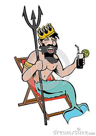 Poseidon Stock Photo