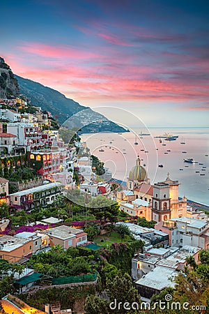 Positano. Editorial Stock Photo