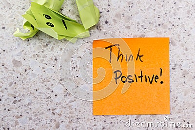 Positive attitude Stock Photo