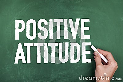 Positive Attitude Stock Photo