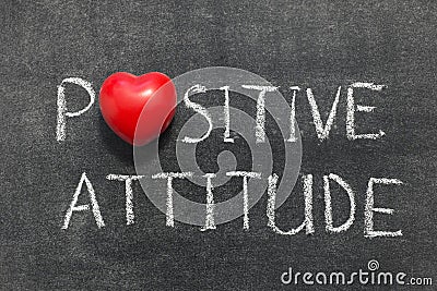 Positive attitude Stock Photo