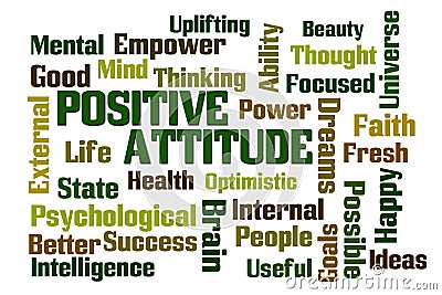 Positive Attitude Stock Photo