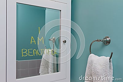 Positive body image Stock Photo