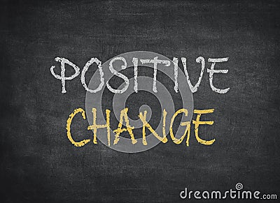 positive change Stock Photo