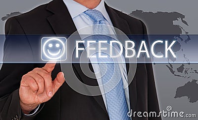 Positive Feedback Stock Photo