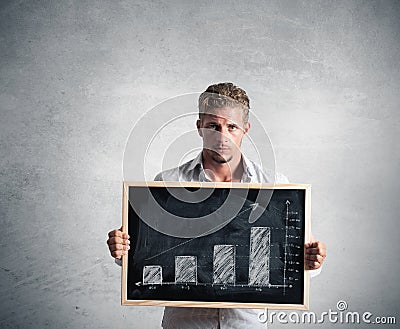 Positive trend Stock Photo