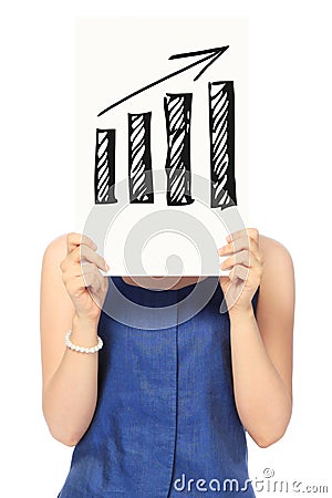 Positive Trend Stock Photo