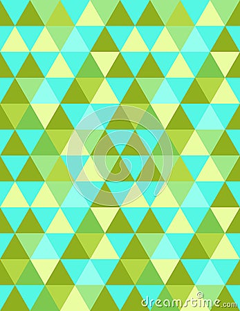 Positive triangular seamless texture in harmonious colors Stock Photo