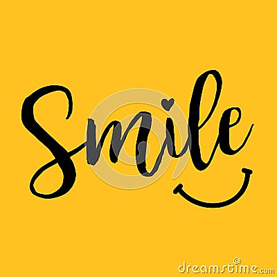 Smile Vector Illustration