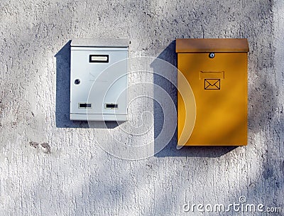 Post box Stock Photo