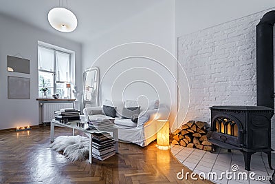 Post modern interior design Stock Photo