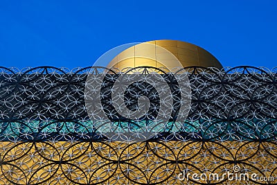 Post Modern Library in Birmingham Editorial Stock Photo