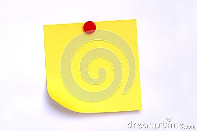 post-it note Stock Photo