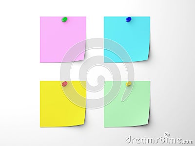 Post It Note Stock Photo